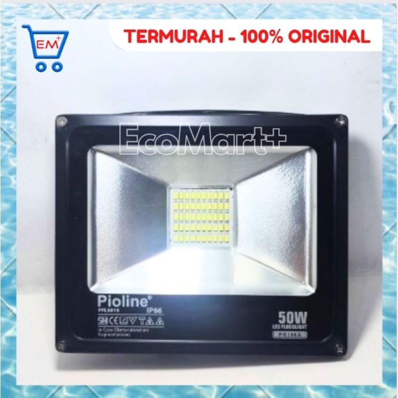 Lampu LED Sorot 50w Pioline "PRIMA" Led SMD Flood Light Pioline Prima PFL5015