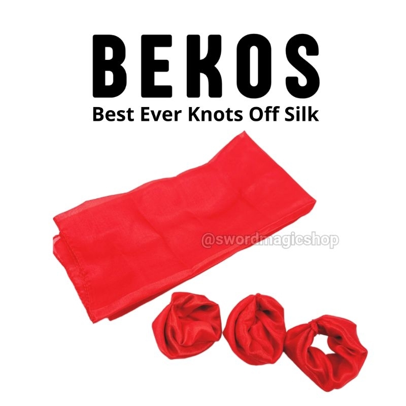 Sulap Bekos - Best Ever Knots Off Silk - Sulap Simpul Kain - Silk Magic - Sulap Kain - Toko Sulap - 