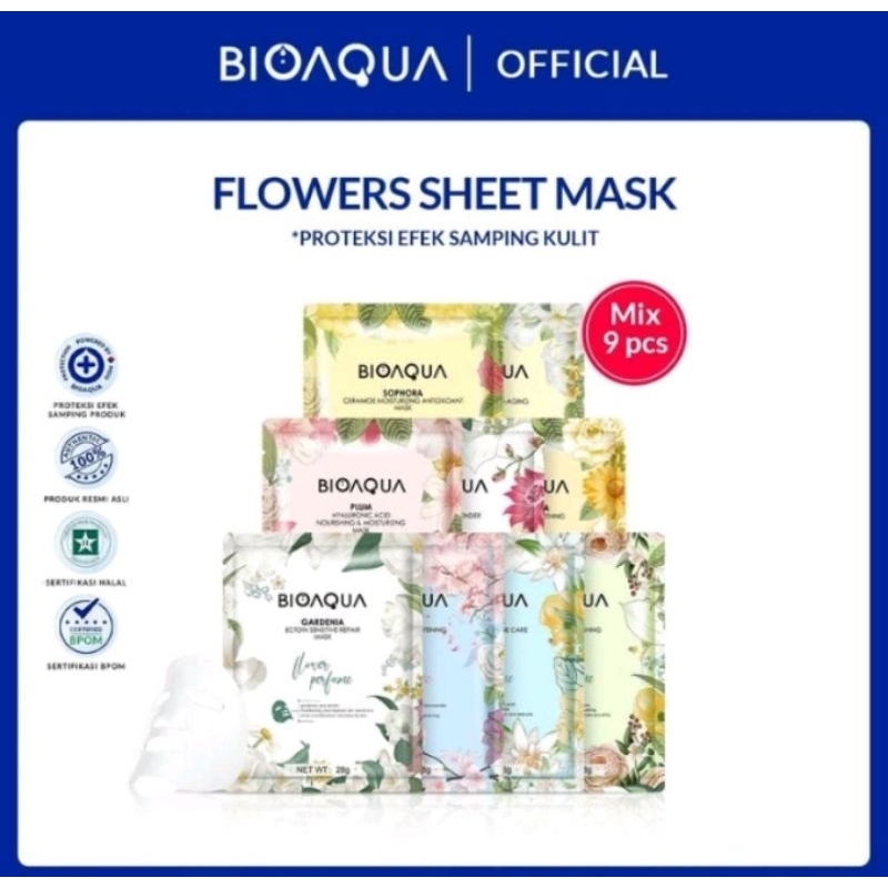 Bioaqua Sheet Mask Grosir