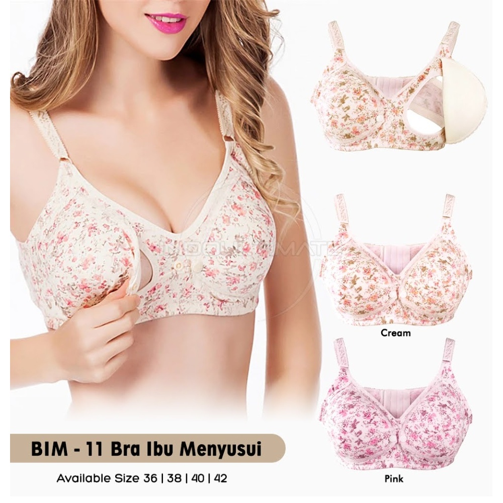 Tiana | BH Menyusui | Maternity Nursing Bra |BH | BH Busui | BH Tanpa Kawat | Bra Menyusui | BH Tanp