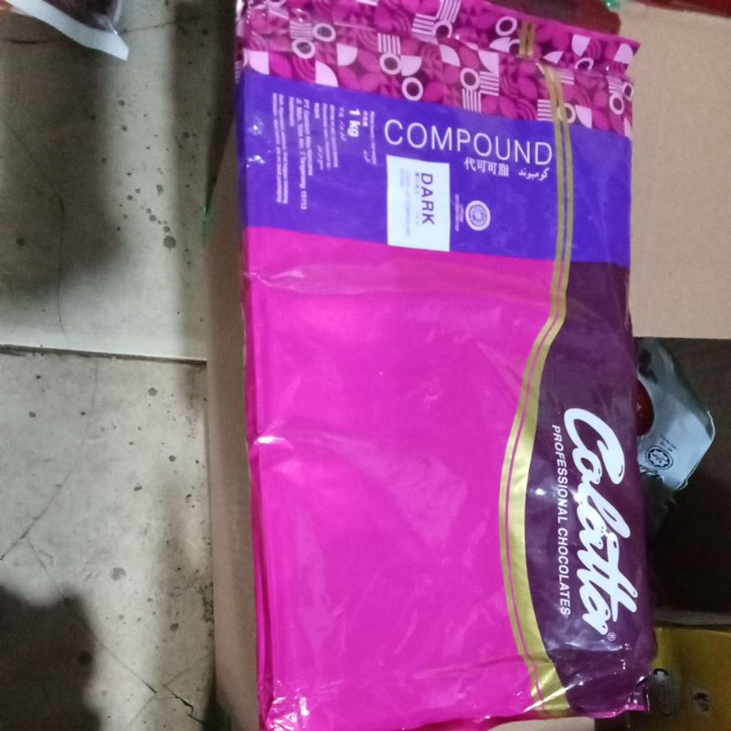 

COLATTA Chocolates compound dark 1kg