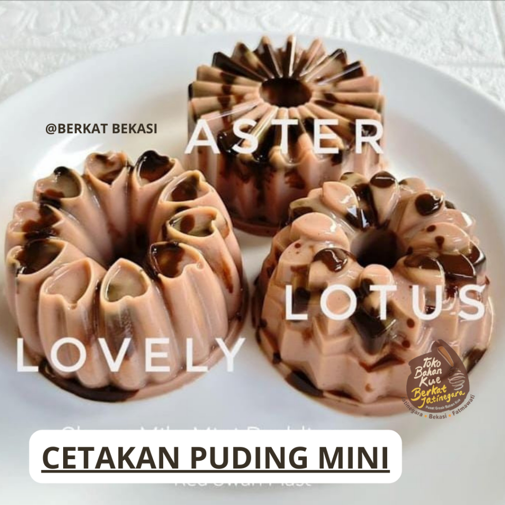 CETAKAN PUDING TINGGI 4 CM / CETAKAN PUDING / LUSIN / CETAKAN PUDING MINI