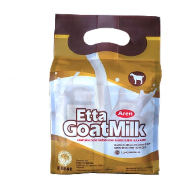 

susu kambing etawa/etta goat milk HNI HPAI rasa gula aren