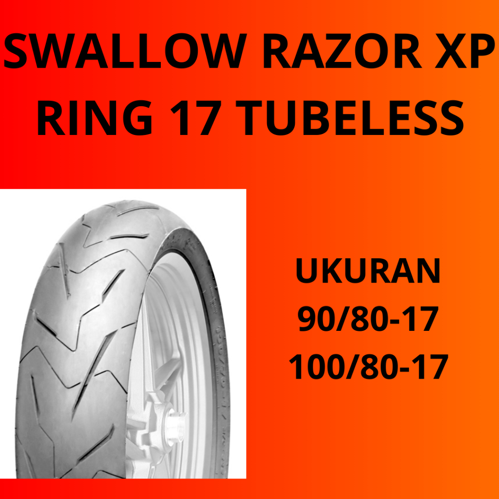 Swallow Razor Ring 17 90/80 100/80 Ban Motor Ring 17 Ban Soft Compound Ban Ring 17