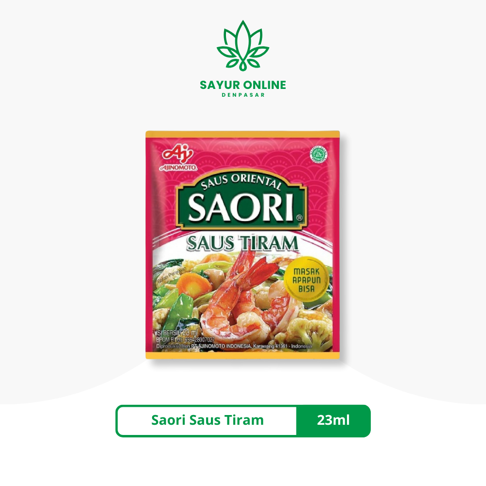 

Saori Saus Tiram Sachet 23ml - Sayur Online Denpasar