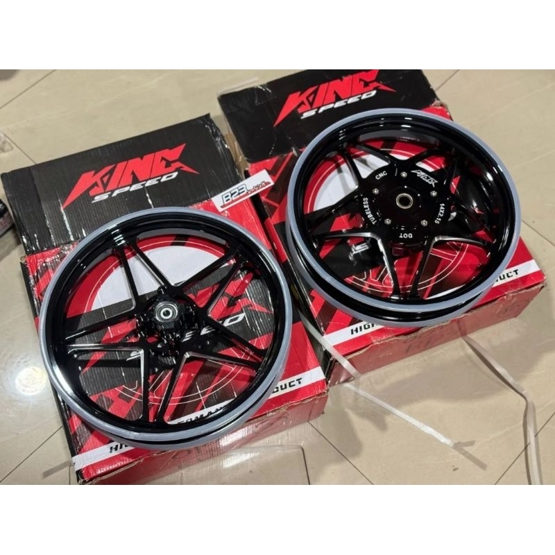 velg vnd cnc mio ring 14 lebar velg vnd mio cnc velg x1r mio velg kingspeed mio