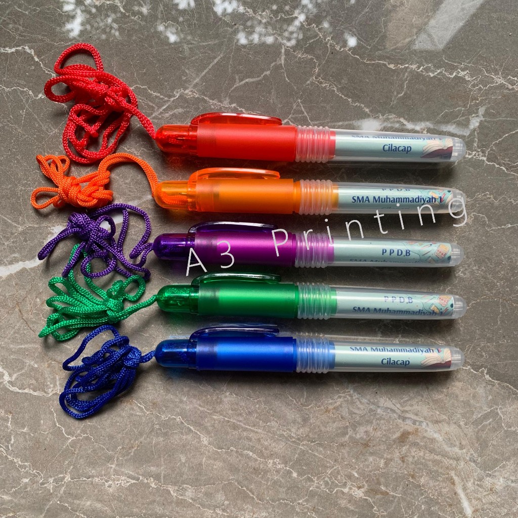 

Pulpen pen bulpen bulpoin promosi boss / bos tali custom printing fullcolor surabaya