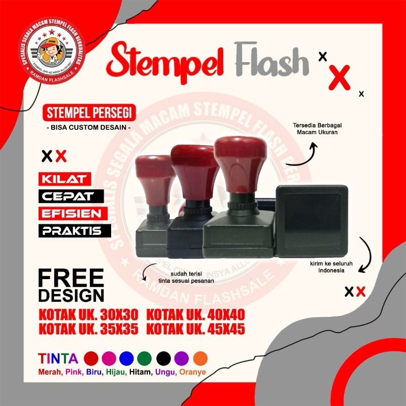 

stempel/Stempel flash/ Stempel custum/Stempel lunas