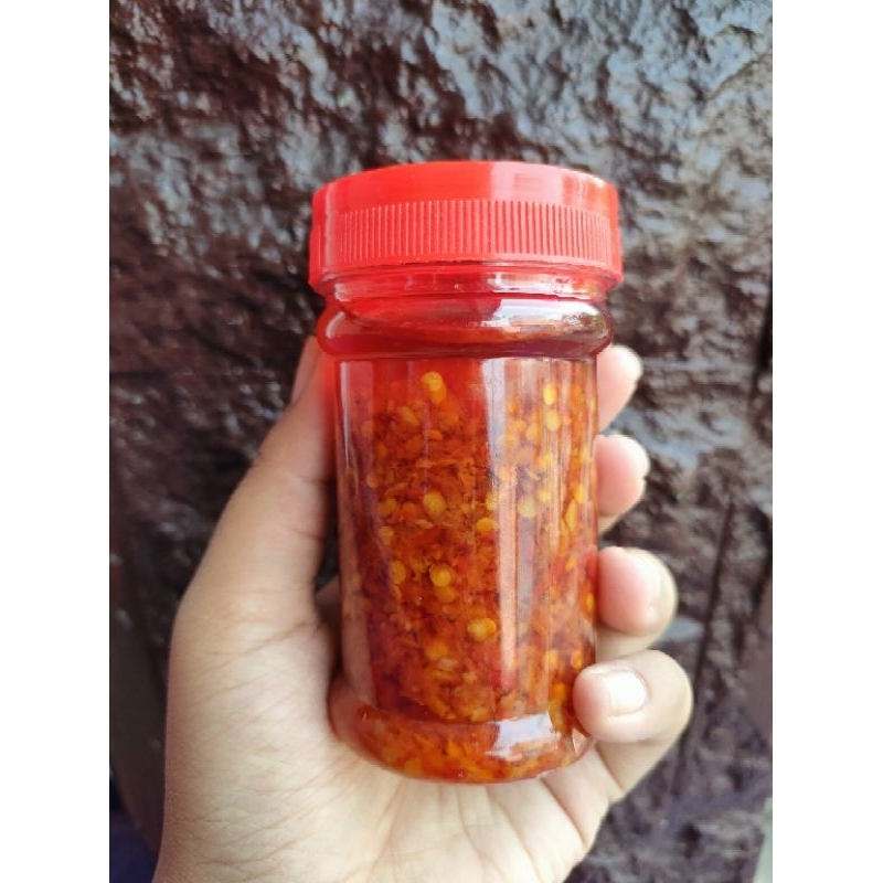 

Sambal instan 150gr / sambel geprek asin gurih / sambal geprek