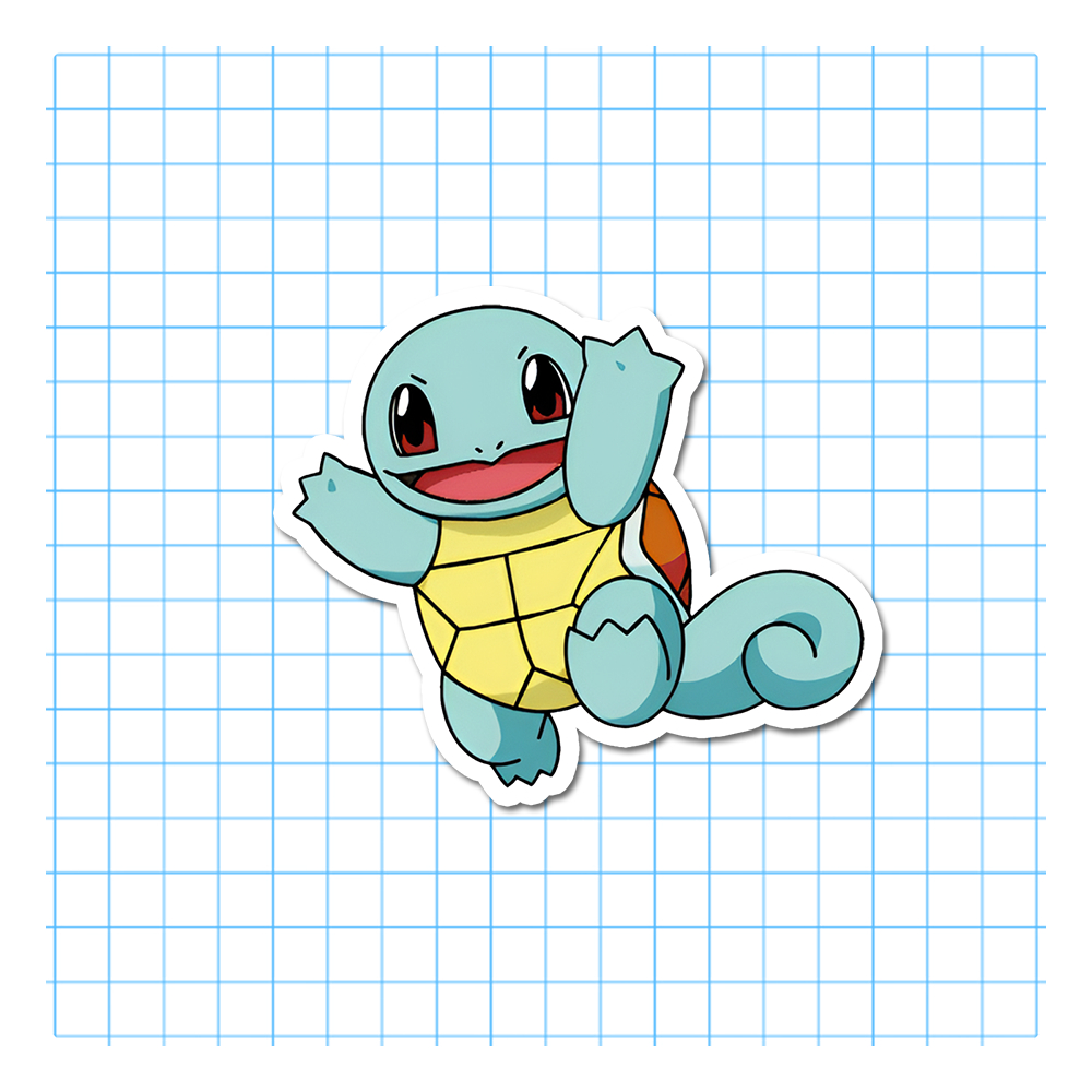 

Sticker Pokemon Squirtle