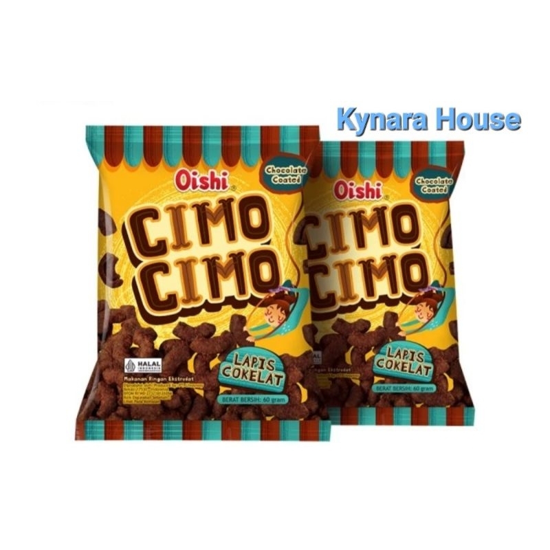 

Oishi Snack Cimo Cimo Lapis Cokelat 60gr (2pcs)