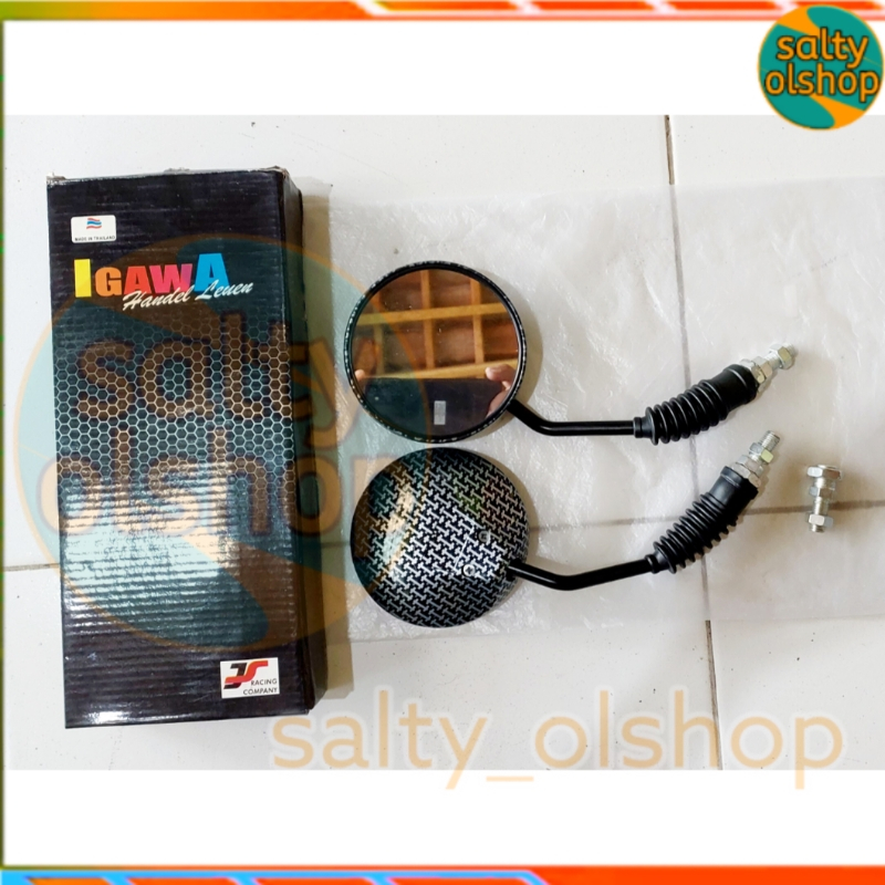 spion motor yamaha / bulat / carbon dragon / untuk semua motor yamaha