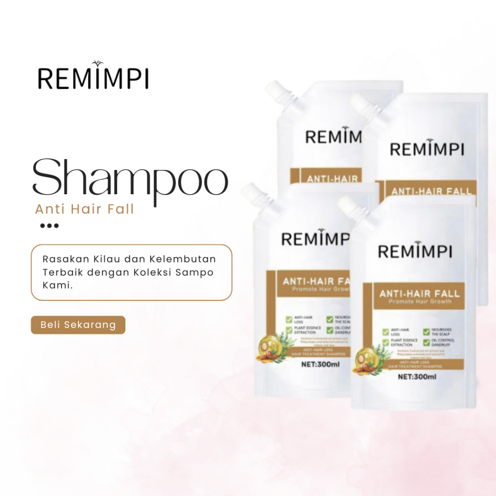 Remimpi Official - REMIMPI Anti Hair Fall Hair Treatment Shampoo Oil Control Anti