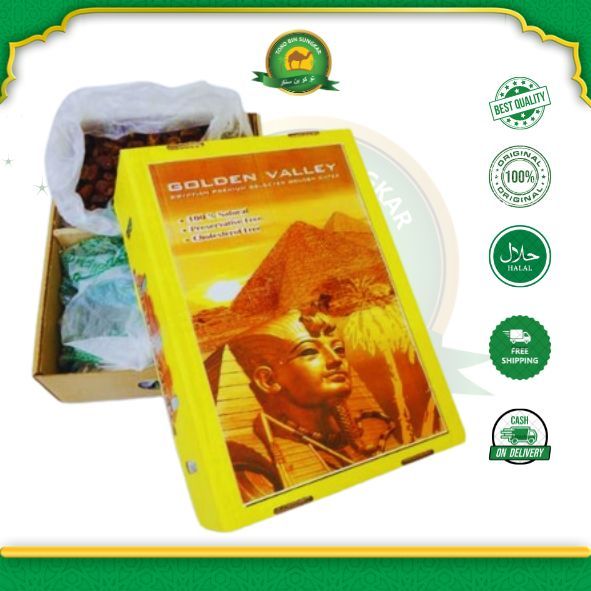 

KURMA MESIR GOLDEN VALLEY 5 KG KURMA OLEH OLEH HAJI UMROH FRESH DAN JUMBO