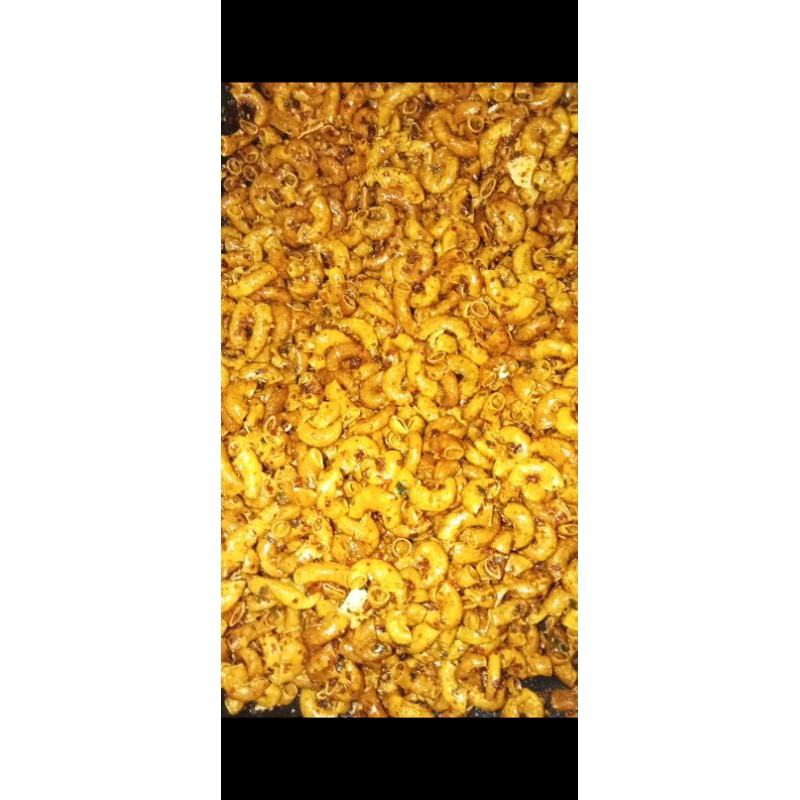 

makaroni original dan pedas daun jeruk