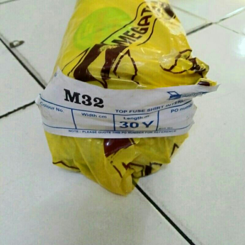 1 Roll Kain Keras M20 M32 M33 Megatop Isi 30 Yard Termurah Terlaris Co