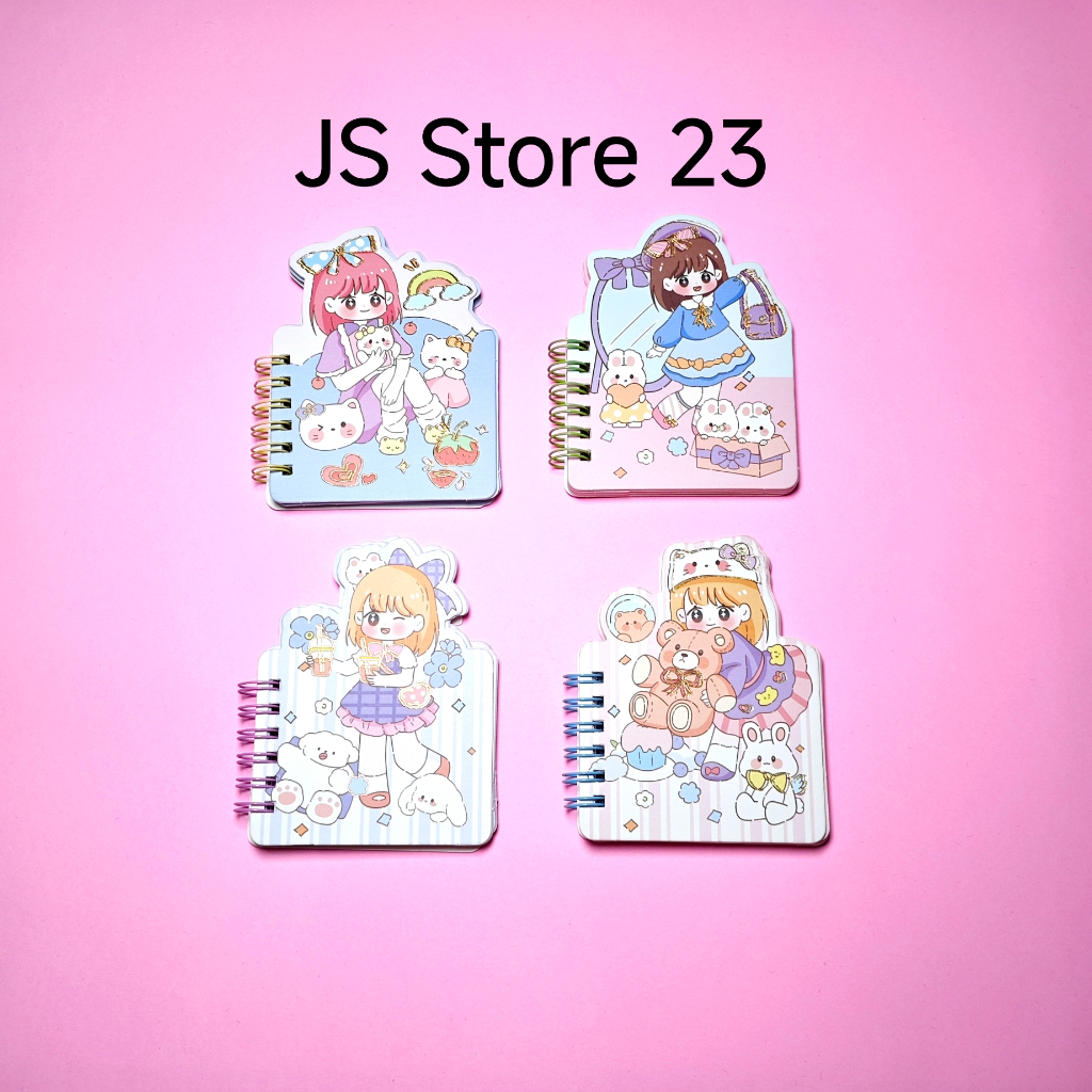 

Buku Notes Spiral Kecil Karakter Fancy Anak Perempuan / Notebook Spiral Karakter Fancy Anak Murah Bagus