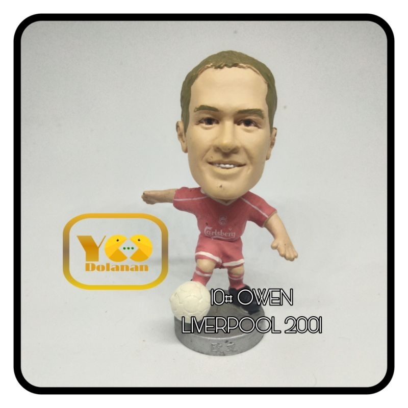 10# OWEN - LIVERPOOL 2001 POCKET SPORT CORINTHIAN FIGURE PEMAIN BOLA
