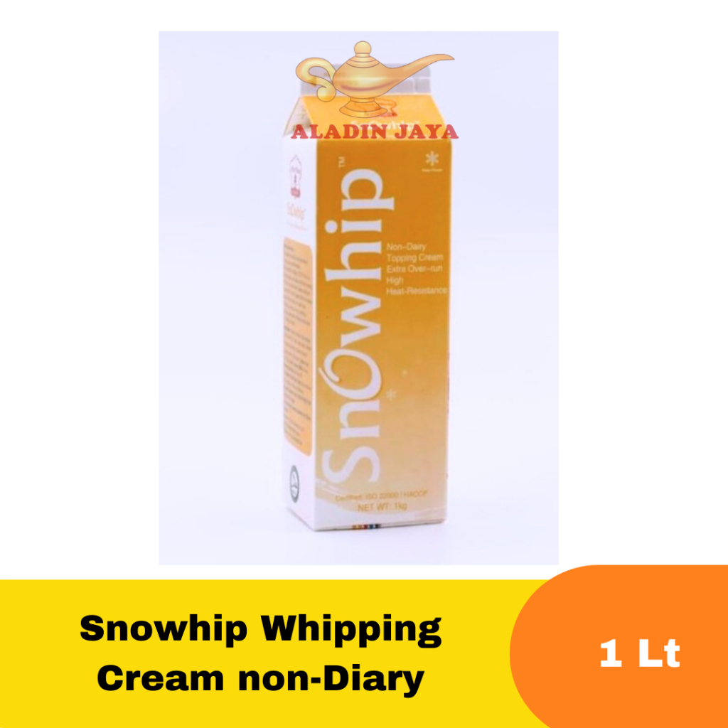 

Snowhip Whipping Cream non-Diary 1L