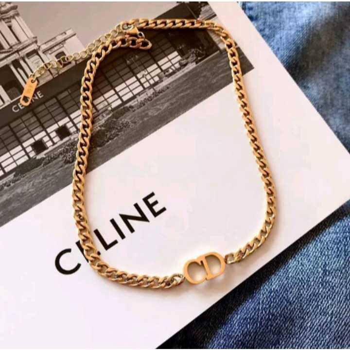 Kalung Rantai Wanita Korea Rantai Cd Kalung Wanita Terbaru