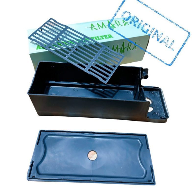 BOX FILTER AQUARIUM AMARA size M / KOTAK FILTER BOX KOSONG AKUARIUM
