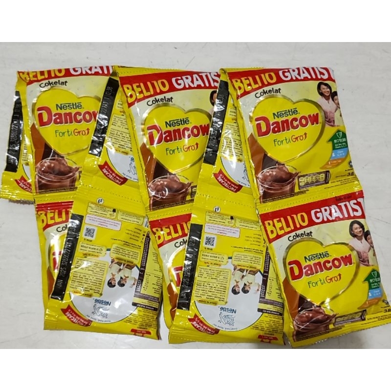 

Dancow Instant FortiGro 27gr dan Dancow Coklat 39g [sachet]