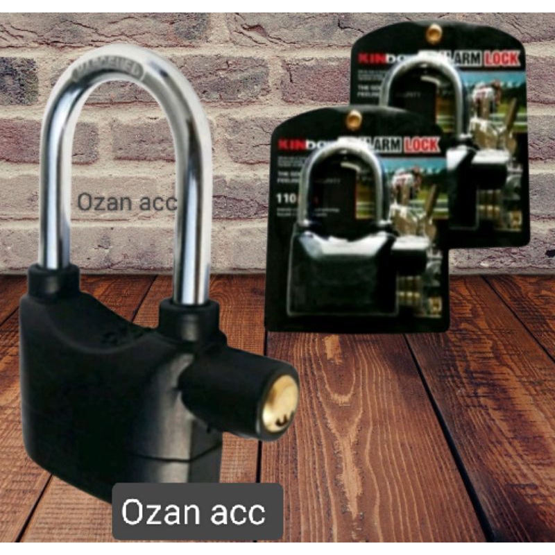 Gembok Alarm anti maling pengaman sepeda motor Nmax Aerox PCX Adv Universal