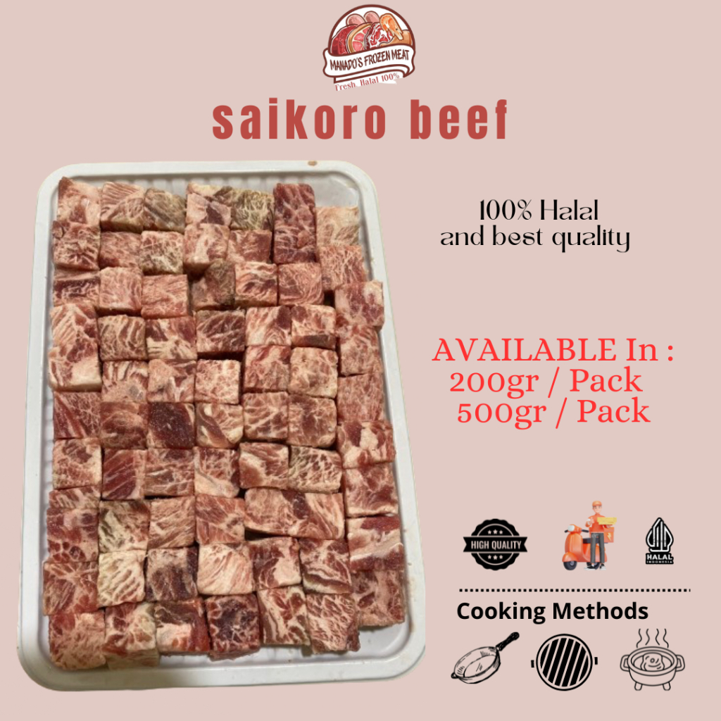 

Saikoro Beef 200gr