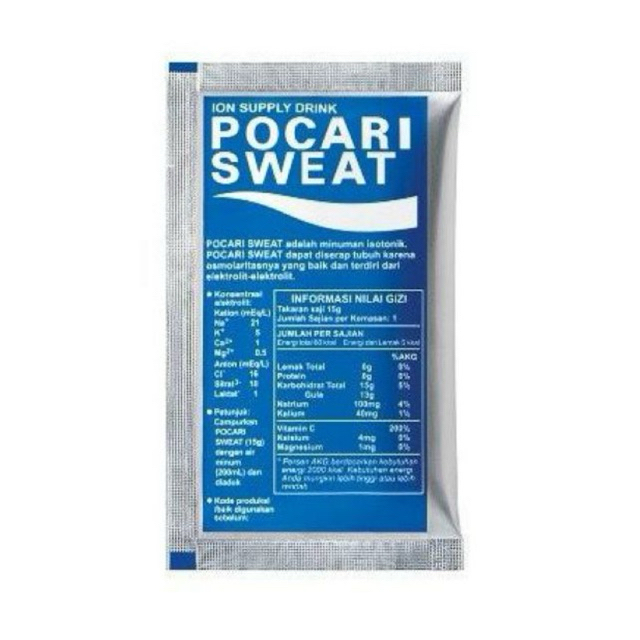 

[AYOBUY.ID] POCARI SWEAT MINUMAN SERBUK ISOTONIK SACHET 13g (1PCS)