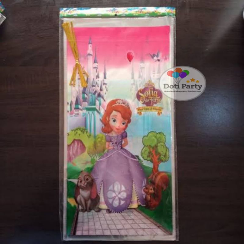 

Plastik Snack Ulang Tahun / Plastik Kado / plastik Souvernir Princess Sofia