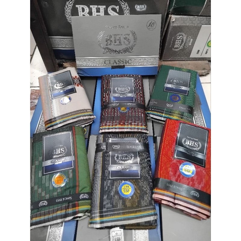 Sarung BHS Classic silver Motif SKT/SSF/DKD/KWG BHS original
