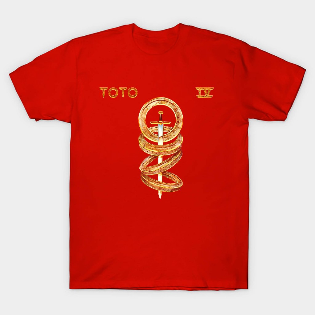 Kaos T shirt musik band rock Toto IV