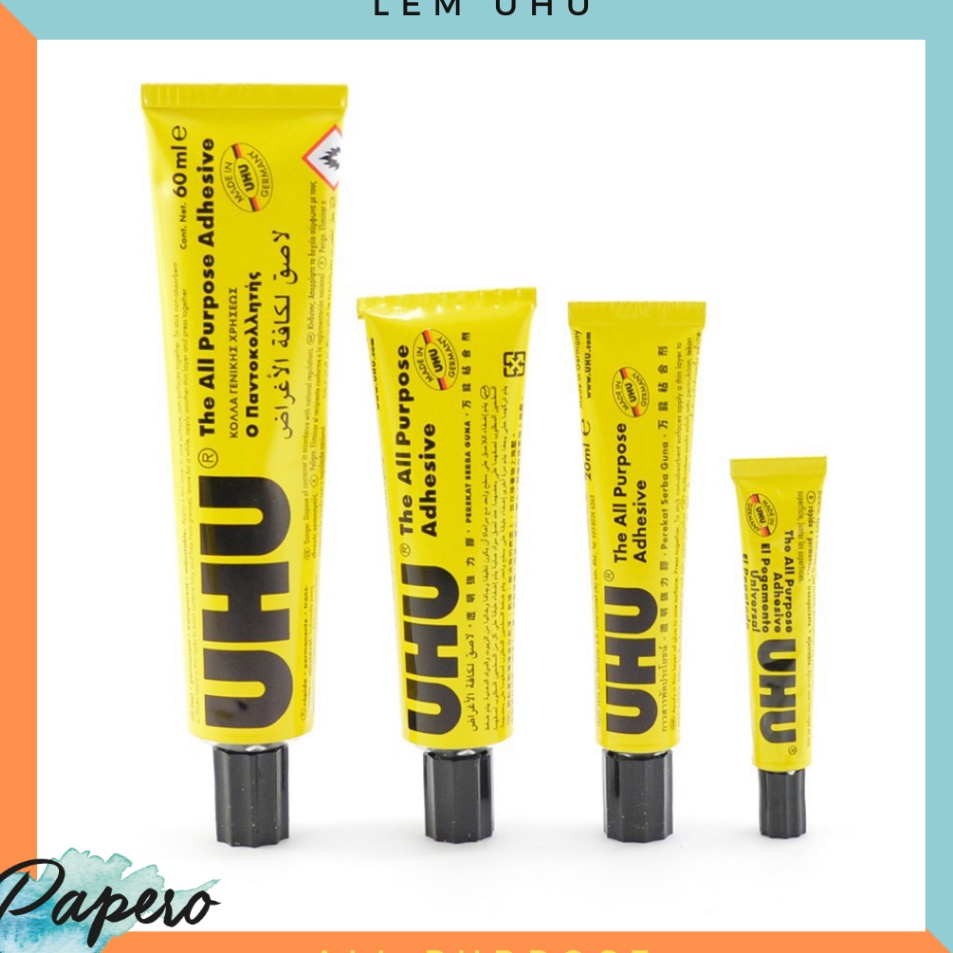 

Update Terjamin Lem UHU All Purpose Adhesive