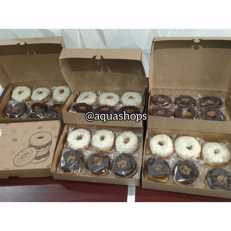 

Donat Jadul Toping Ceres dan Kraft isi 6pcs | donut jadul | donut lembut