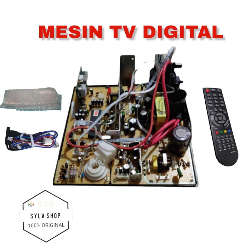 MESIN TV TABUNG 14 -21 inch  DENGAN SIARAN DIGITAL TERRESTRIAL MESIN TV TABUNG DIGITAL BISA ( COD