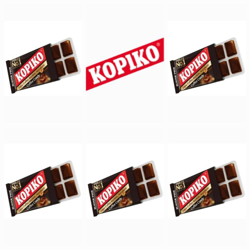 

Kopiko Coffee Candy Permen Kembang Gula Rasa Kopi Blister Pack 24 Gr