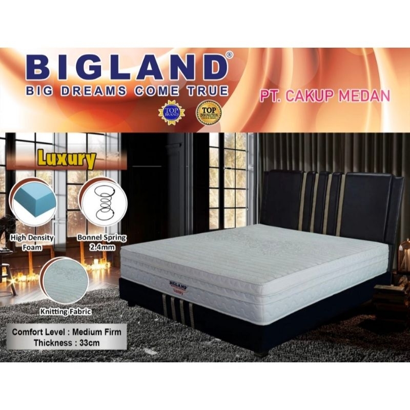 Springbed Bigland Type Luxury Uk. 180X200 (Hanya Matras)