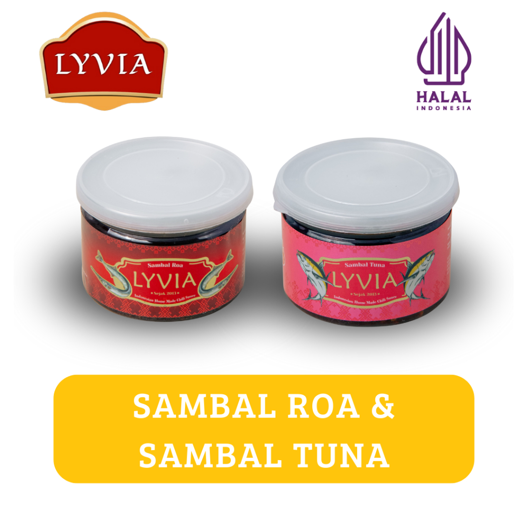 

Lyvia Bundling - sambal Roa dan Sambal Tuna Asap