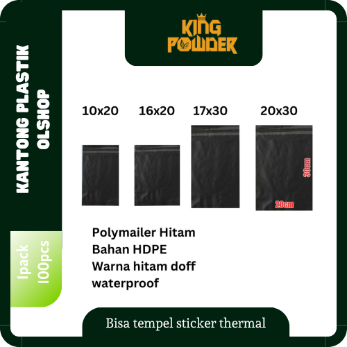 

Plastik Packing Online Shop |Polymailer 10x20/ 16x20/ 17x30/ 20x30| Plastik Olshop 1pack isi 100pcs