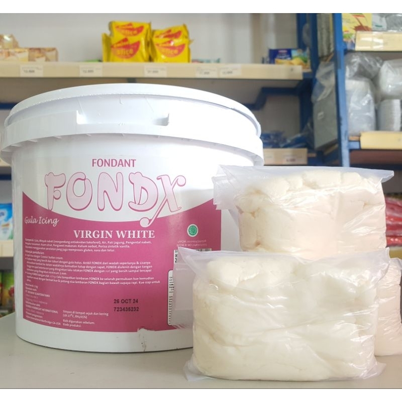 

Fondx Fondan 250Gr / Fondant Fondx Virgin White