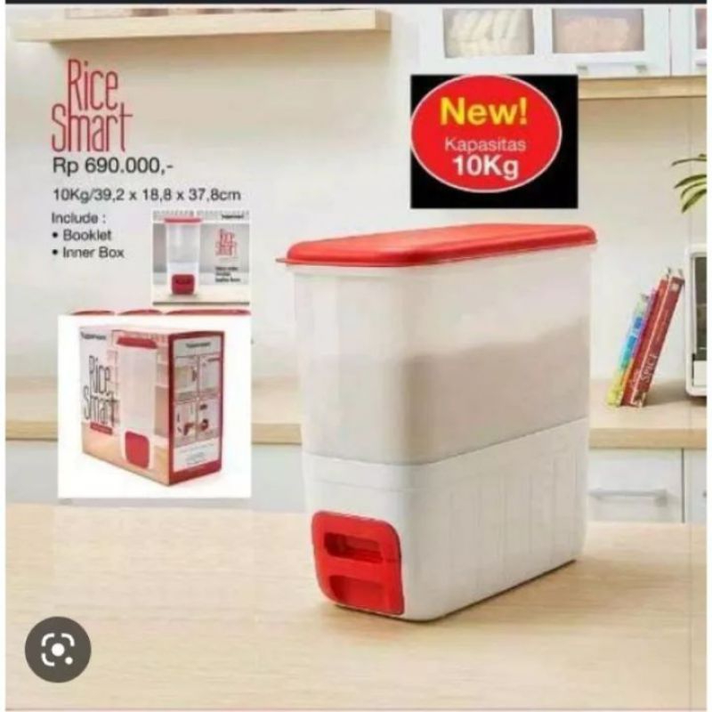 Tupperware tempat beras10kg
