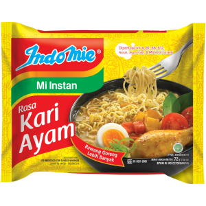 

INDOMIE MIE INSTANT KARI AYAM 72g