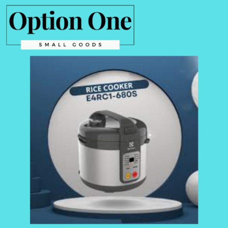 Electrolux Penanak Nasi E4RC1-680S - Rice Cooker 1.8L