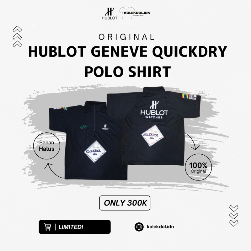Original - Hublot Geneve Quickdry Polo Shirt - KDL-207
