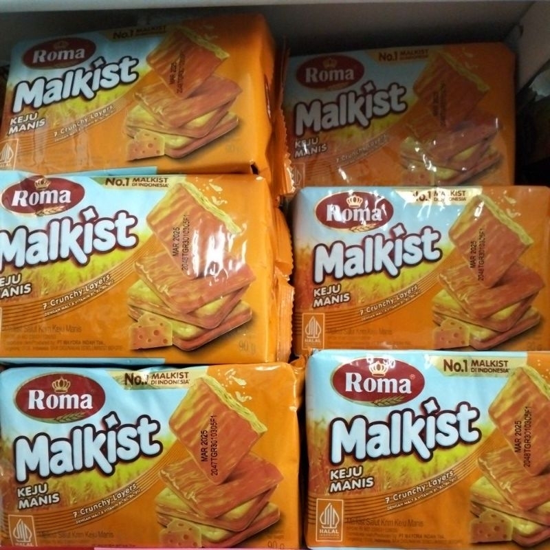 

ROMA MALKIST KEJU MANIS 90G