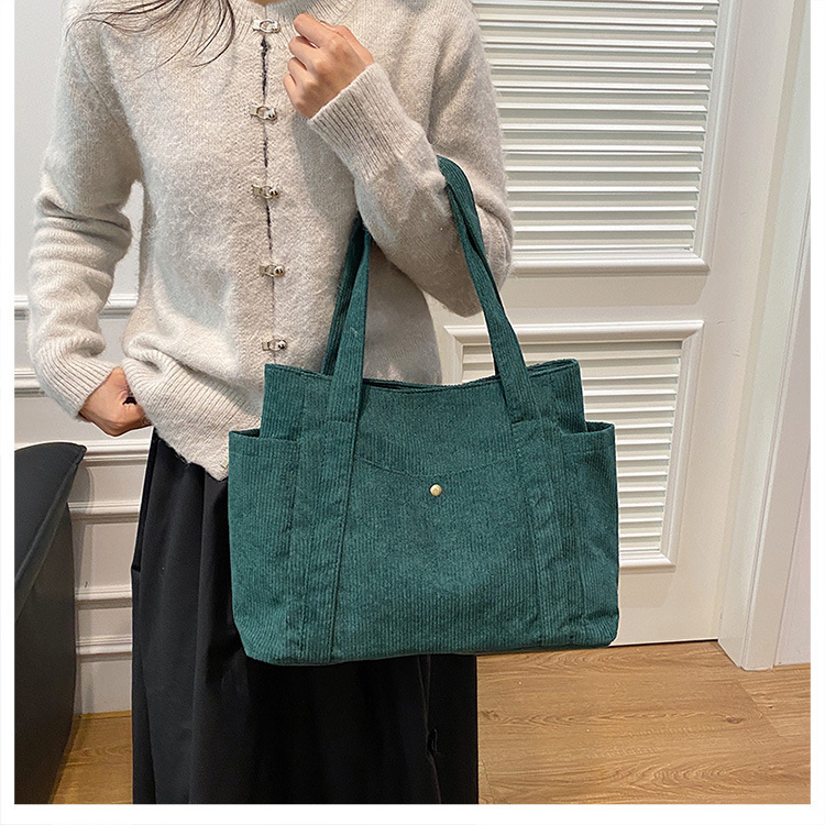 BESTPROMO HAYDEN SOLEIL BAG TOTE BAG KORDUROI POLOS FASHIONABLE WANITA KOREA TAS JINJING MUAT LAPTOP