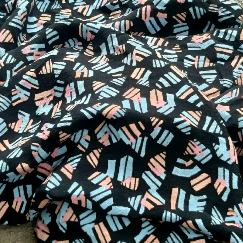 bahan kain rayon fujet premium ex garment branded grade a