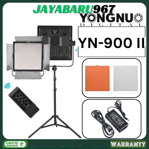 LAMPU LED YONGNUO YN-900ll (3200-5600) Bi Color YN900 ll  YN 900 ll