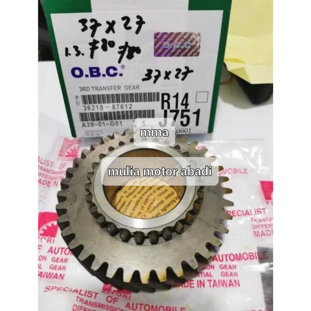 Gear gigi transfer transmisi f70 f75 f80 36218-87612