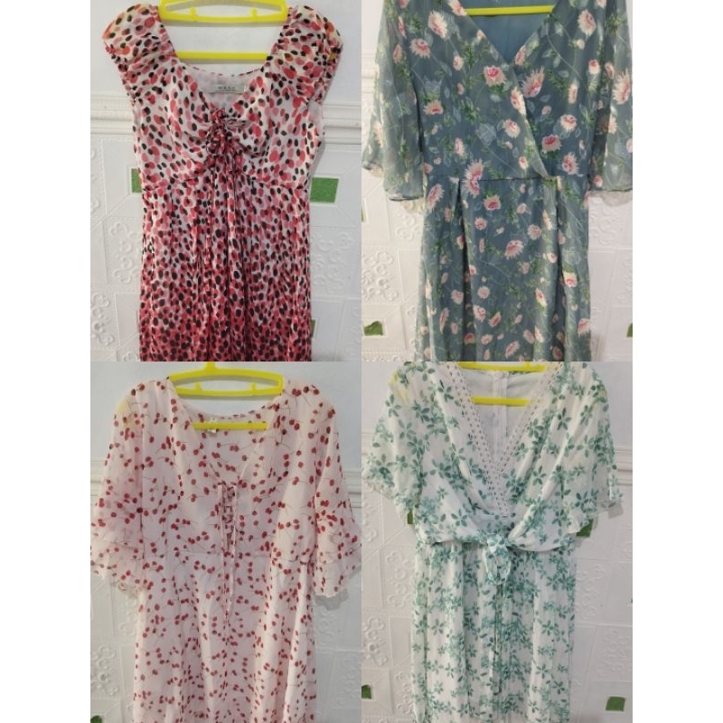 dress sifon preloved